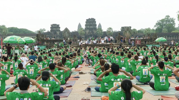 Angkor Wat Yoga Cambodia