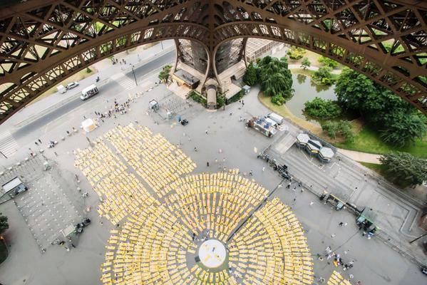 Yogaday Eiffel Tower Paris