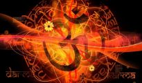 Om, Cosmic sound, Vibration, Hinduism, India, Scripture, Veda,